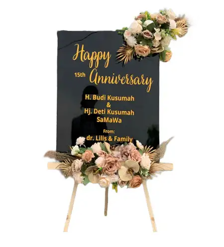 Papan Bunga Akrilik Parahu